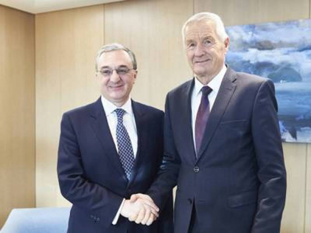 Զոհրաբ Մնացականյանը Յագլանդի հետ քննարկել է ԵԽ-ում շահարկվող խնդիրները