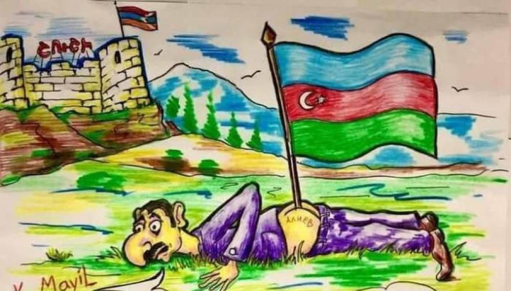 «Դրոշի օրը՝ Ադրբեջանում». ծաղրանկար. 18+