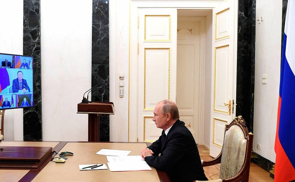 Պուտինը ՌԴ Անվտանգության խորհրդի անդամների հետ քննարկել է Ղարաբաղում խաղաղապահ առաքելությունը