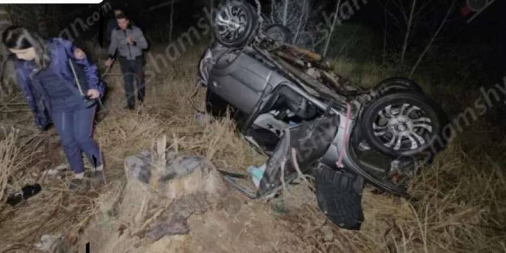 Ողբերգական ավտովթար. ՊՆ փոխգնդապետը մեքենայով գլխիվայր հայտնվել է բնակչի հողամասում. կա զոհ