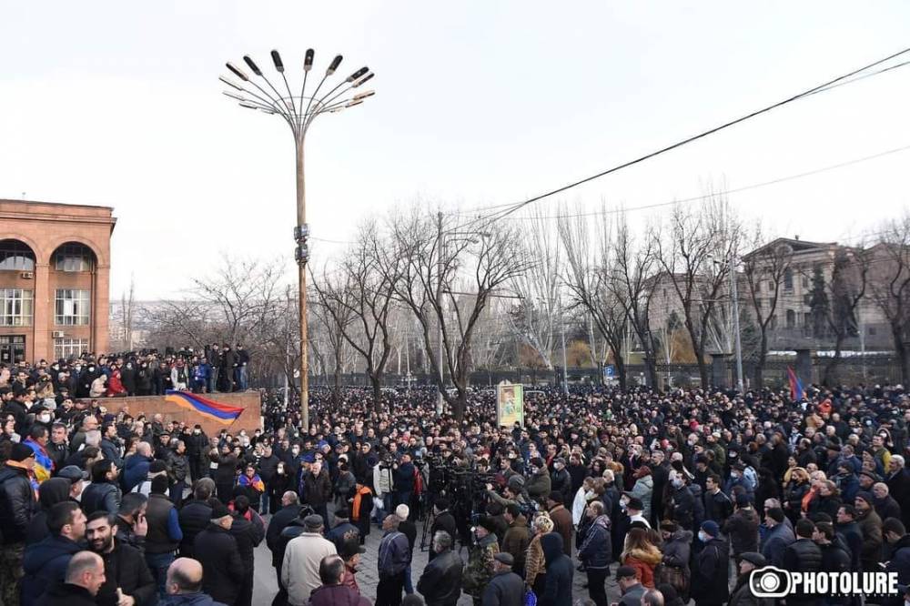 Ուղիղ․ բողոքի ակցիա Փաշինյանի հրաժարականի պահանջով