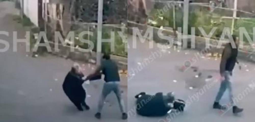 Երիտասարդը քաշքել է տարեց կնոջը, փորձել հափշտակել ձեռքի պայուսակը