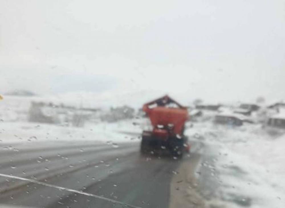 Շիրակում տեղացել է առաջին ձյունը