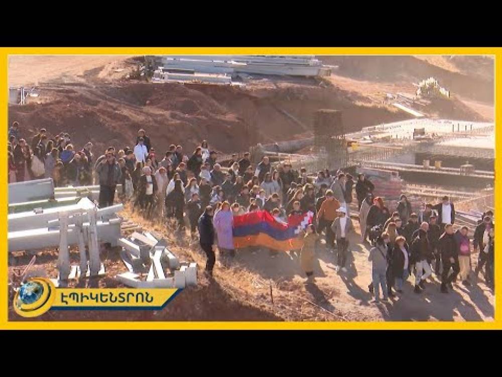 Հարյուրավոր կամավորներ բարձրացել են Հատիսի գագաթ՝ մասնակցելու Հիսուս Քրիստոսի մոնումենտալ արձան-համալիրի շինարարական աշխատանքներին։