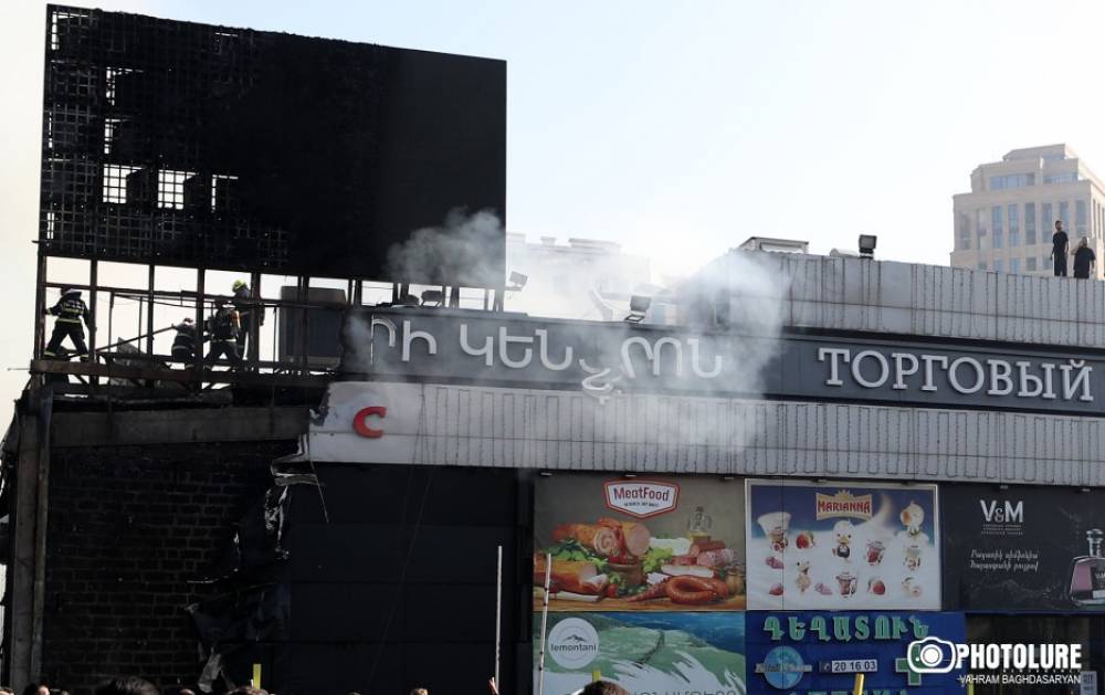Մեկ տուժած հոսպիտալացվել է բժշկական կենտրոն. Մանրամասներ՝ «Երևան Սիթի»-ի հրդեհից