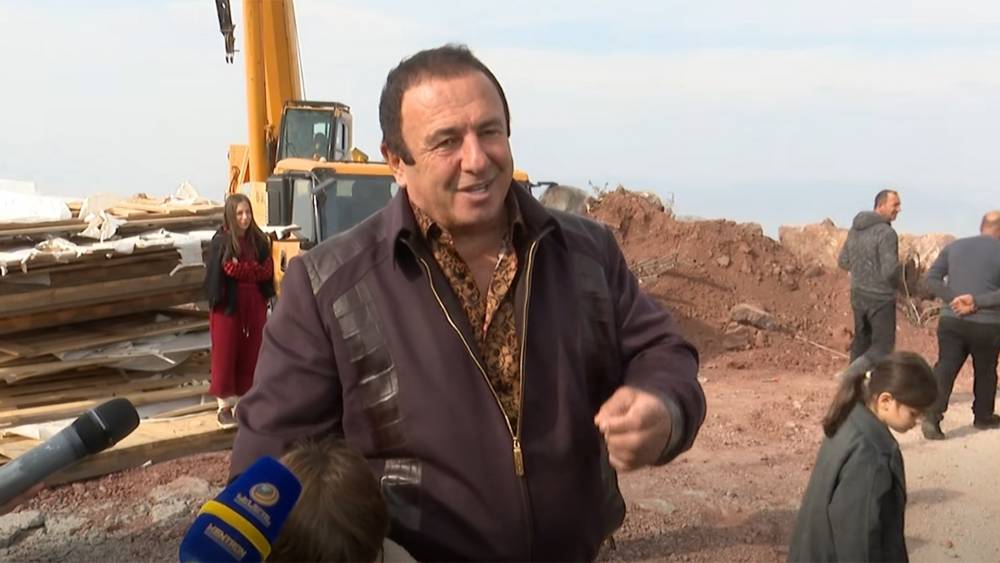 Հատիսի գագաթին կառուցվող Հիսուս Քրիստոսի մոնումենտալ արձան–համալիրի շինարարությունը շարունակվում է ակտիվ և ինտենսիվ տեմպերով. Գագիկ Ծառուկյան (տեսանյութ)