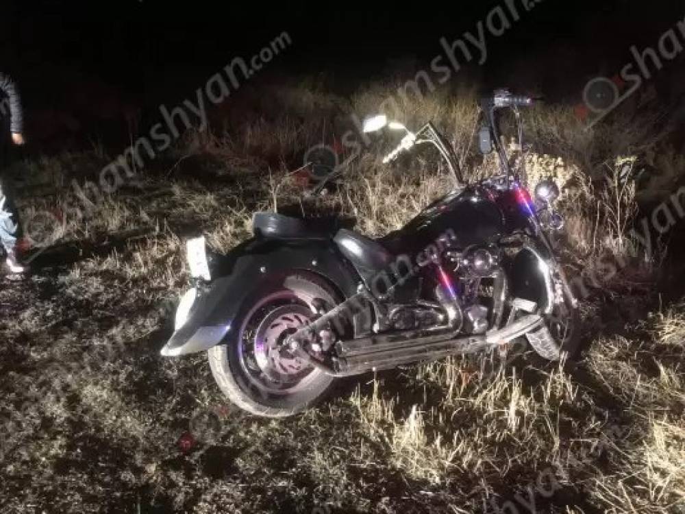 Ողբերգական դեպք․ մոտոցիկլը դուրս է եկել երթևեկելի գոտուց, մոտոցիկլավարի կյանքը չի հաջողվել փրկել