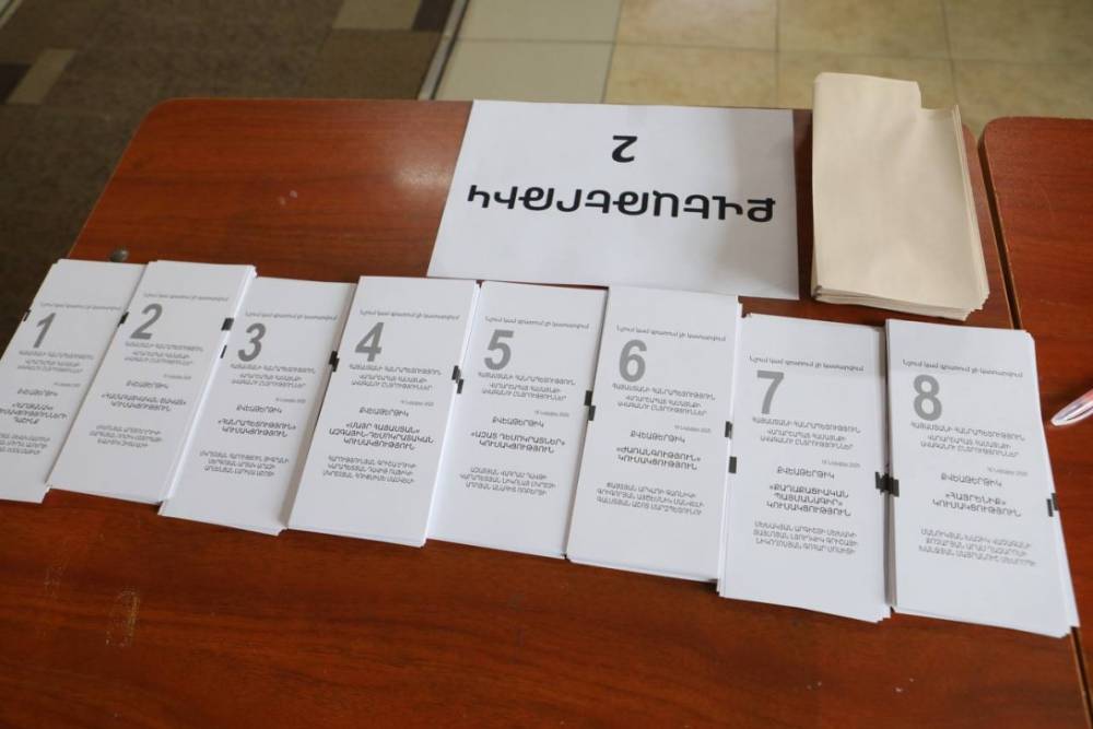 Ամփոփվել են Վաղարշապատի ընտրությունների նախնական արդյունքները