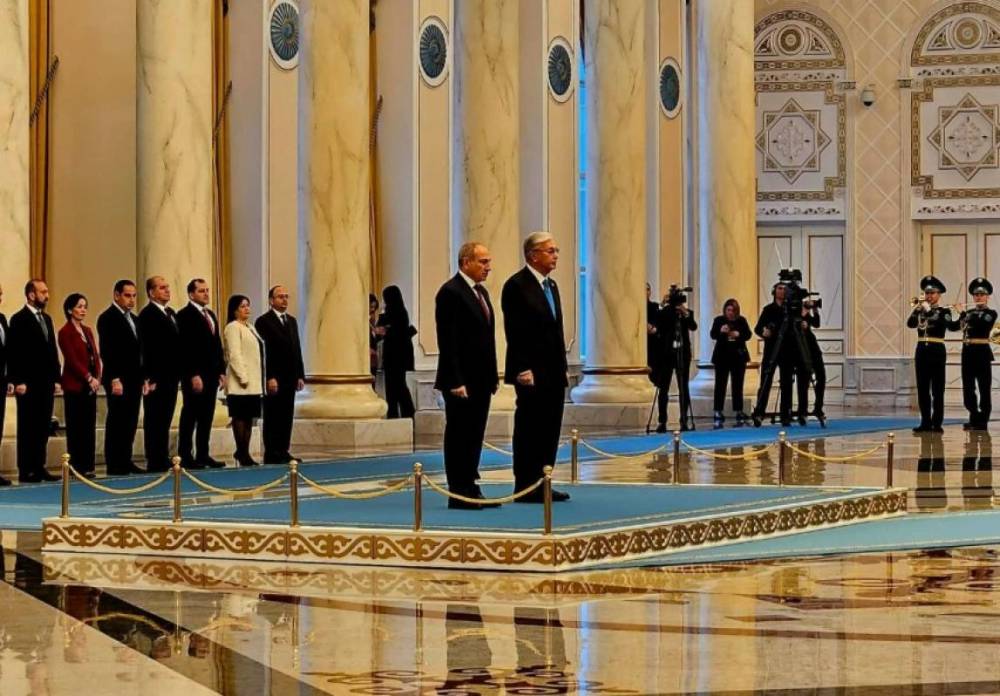 Աստանայում մեկնարկել է Նիկոլ Փաշինյանի և Ղազախստանի նախագահ Կասիմ-Ժոմարտ Տոկաևի հանդիպումը