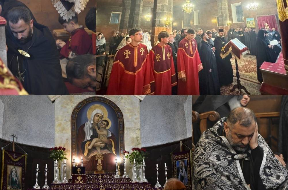 «Հիշեք՝ գիշերին միշտ հաջորդում է այգաբացը». Արագածոտնի թեմը միասնական աղոթքի էր մեկտեղվել