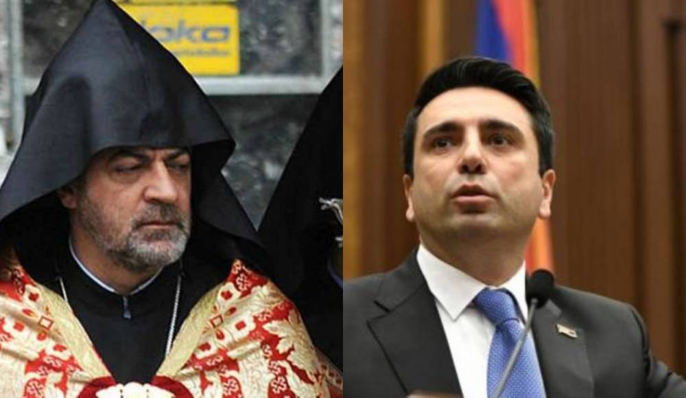 Ես այդ մարդուն որպես նոր կաթողիկոս չեմ տեսնում, դա ինձ համար անքննելի հարց է. Ալեն Սիմոնյանը՝ Նավասարդ արքեպիսկոպոս Կճոյանի մասին