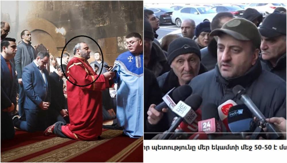 Հովհաննավանքում սարկավագի զգեստով խորան էր բարձրացել ատամնաբույժ Հովհաննես Գևորգյանը. Yerkir.am