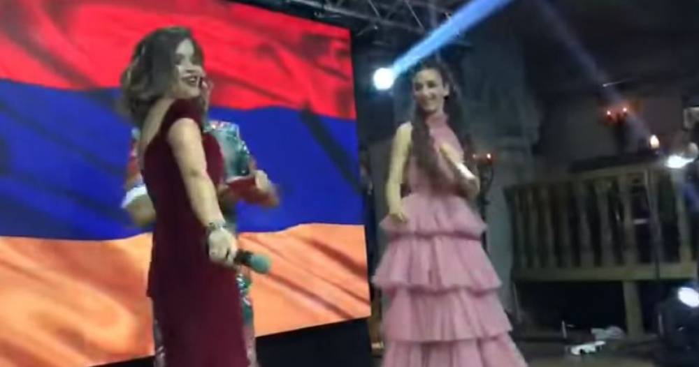 Բուզովայի և Բորոդինայի հայկական պարը