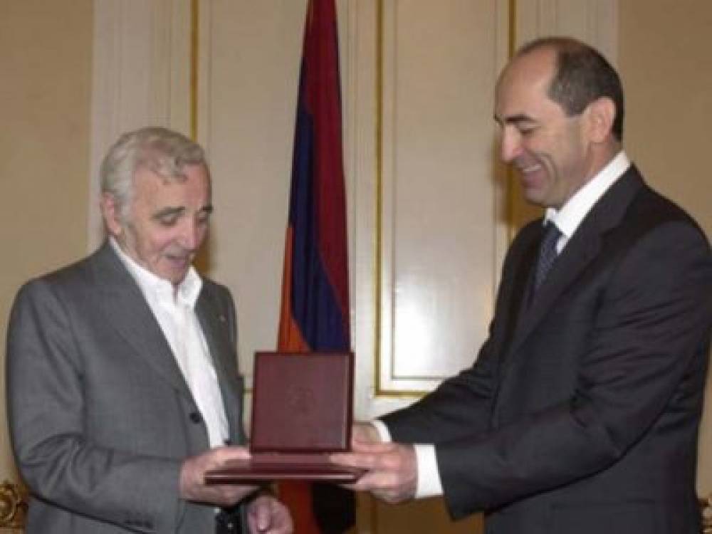 Նա նրբանկատ զրուցակից էր. Ռոբերտ Քոչարյանը՝ Շառլ Ազնավուրի մասին