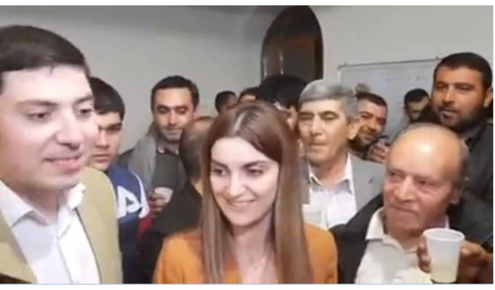 ՔՊ֊ի գրասենյակում նշում են հաղթանակը.Դիանա Գասպարյանի ուղերձը Էջմիածնի քաղաքացիներին