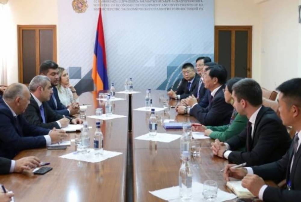 Չինական ընկերությունները հետաքրքրված են Հայաստանի ներդրումային հնարավորություններով