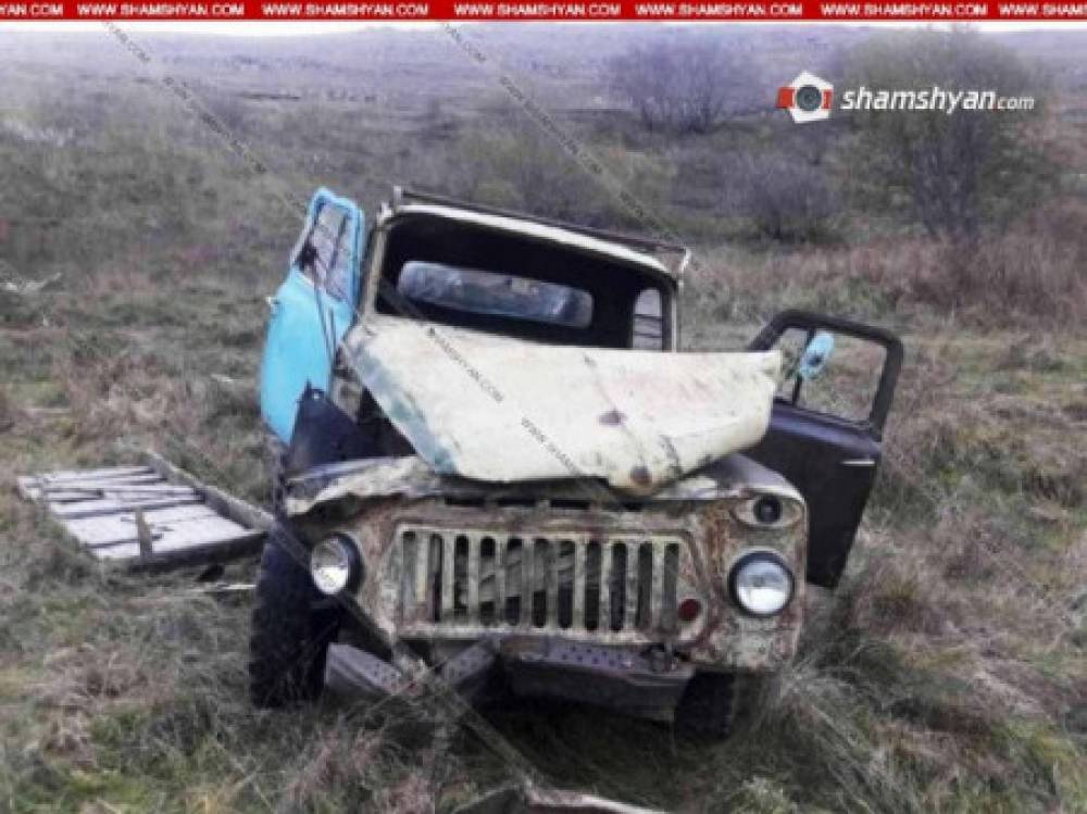 Գեղարքունիքի մարզում մեքենան գլորվել է ձորը. հայրն ու 9-ամյա տղան հոսպիտալացվել են