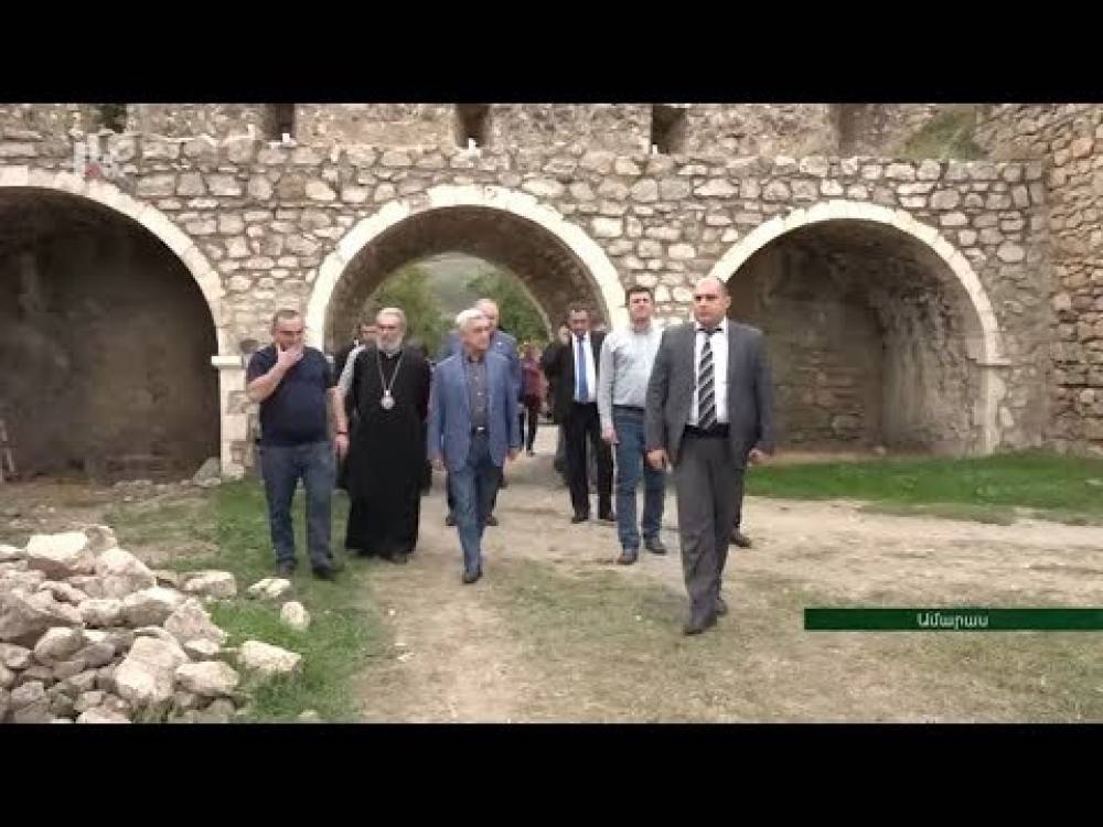ՀՀ 3-րդ նախագահ Սերժ Սարգսյանն այցելել է Ամարասի վանական համալիր