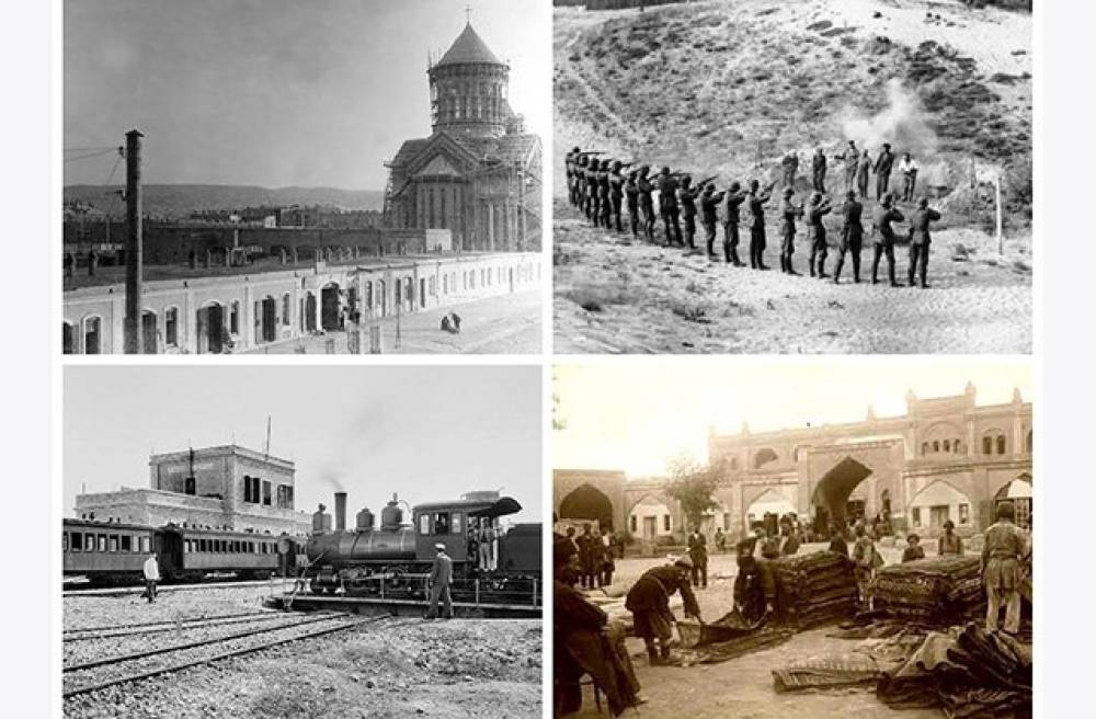 Թուրքերի  կողմից հայերի դաժան սպանությունը Գանձակի կայարանում