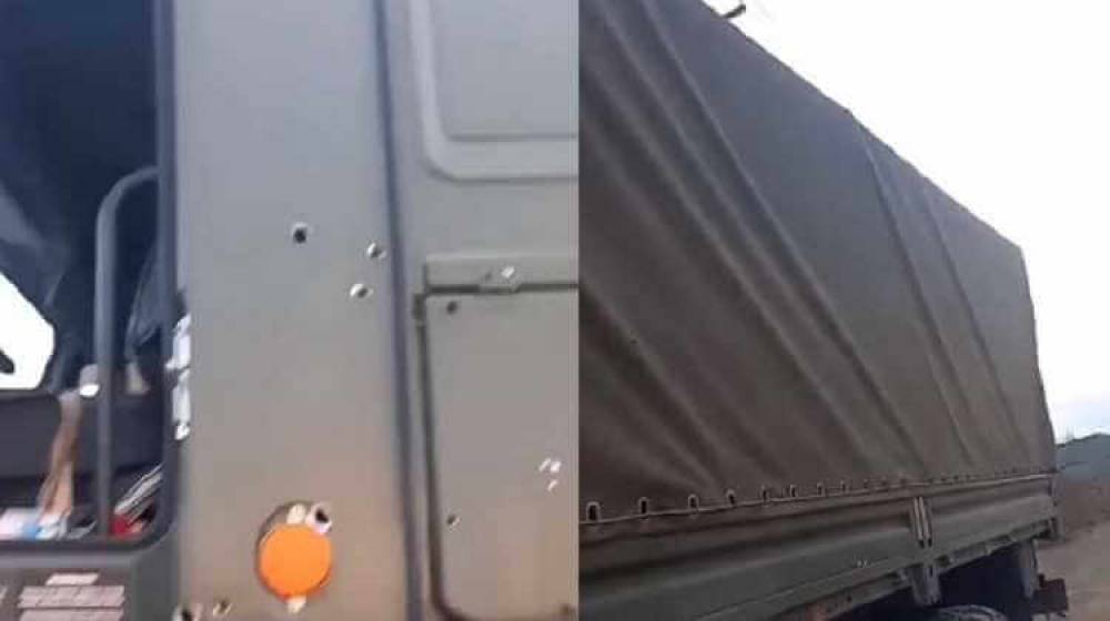 Տեսանյութ.Երասխում փոխհրաձգության հետևանքով կրակի տակ է հայտնվել հայկական կողմի մեքենան
