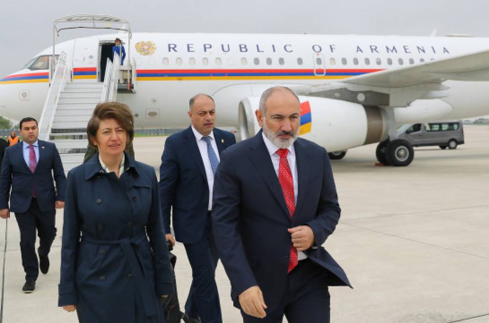 Փաշինյանը ժամանել է Ֆրանսիայի Հանրապետություն