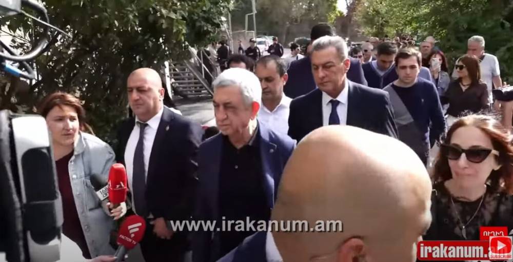 Բոլորին հաջողություն եմ մաղթում․ Սերժ Սարգսյանը՝ քաղաքական նոր նախաձեռնությունների մասին