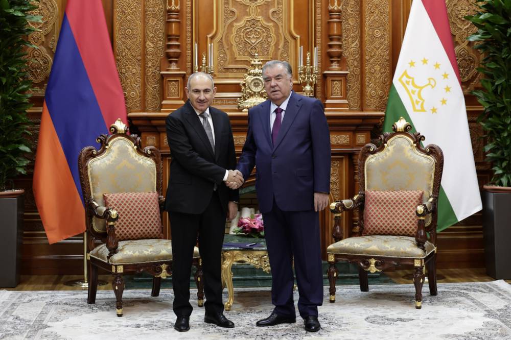 Դուշանբեում Փաշինյանն ու Տաջիկստանի նախագահը քննարկել են TRIPP-ն ու «Խաղաղության խաչմերուկ»-ը