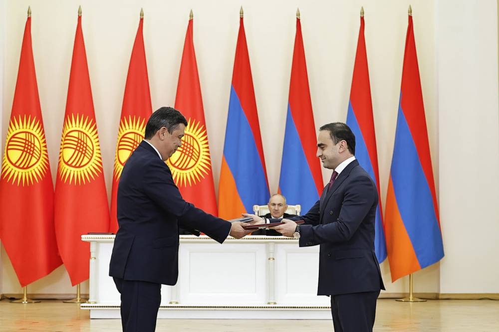 Երևանն ու Բիշքեկը դարձան քույր քաղաքներ․ Տիգրան Ավինյան