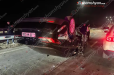 Երևան-Գյումրի ավտոճանապարհին բшխվել են քարով բարձված «Զիլ» բեռնատարը և «Toyota Camry»-ն․ վերջինը գլխիվայր հայտնվել է երթևեկելի գոտում․ կա վիրшվոր