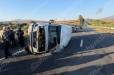 Խոշոր ավտովթար՝ Կոտայքի մարզում․«Mercedes Sprinter» միկրոավտոբուսը կողաշրջվել է․ կան վիրավորներ
