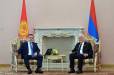 Ղրղզստանի նախագահն առաջին պաշտոնական այցն է կատարել Հայաստան