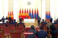 Հայաստանի և Ղրղզստանի միջև փաստաթղթերի ստորագրման արարողությունը