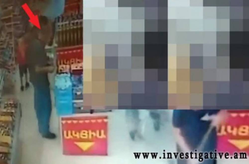Էրեբունի փողոցում՝ սուպերմարկետում, հաճախորդի ուսապարկից քաղաքացին գողացել է բջջային հեռախոս (տեսանյութ)