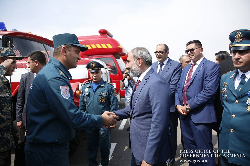 Վարչապետն այցելել է ՀՀ արտակարգ իրավիճակների նախարարություն