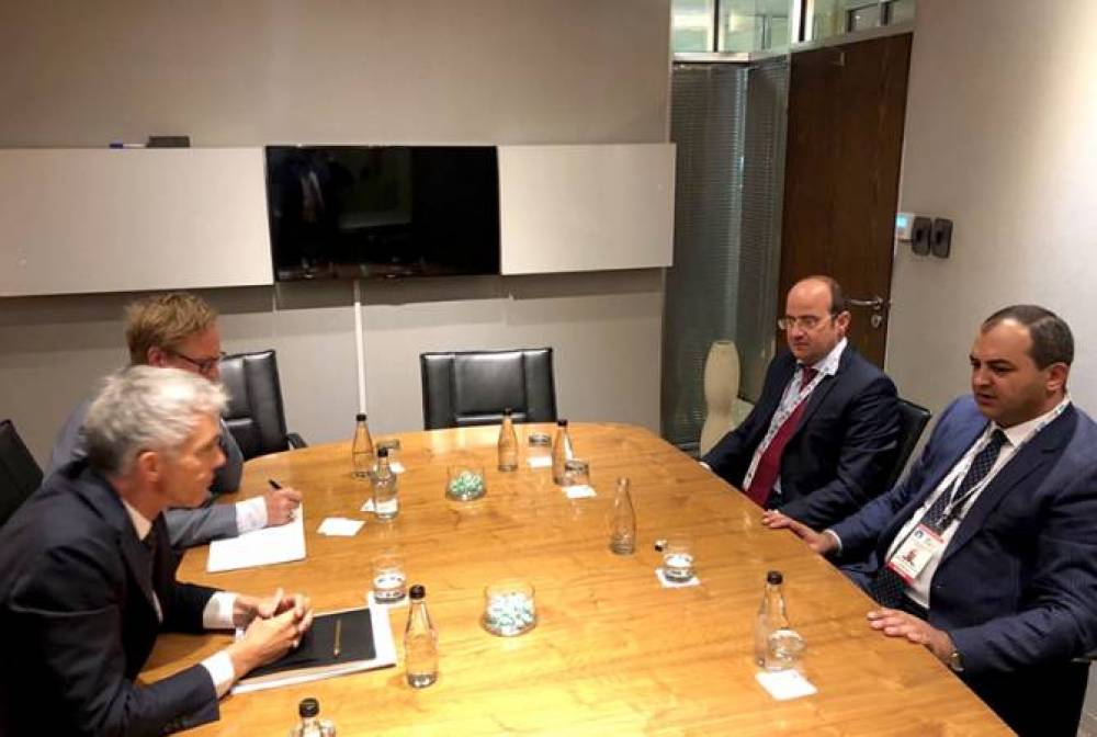 Արթուր Դավթյանը հանդիպել է Շվեյցարիայի գլխավոր դատախազի հետ