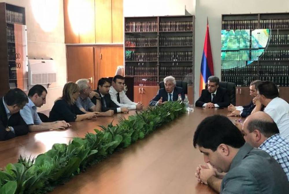 Գագիկ Հարությունյանը ներկայացրել է Վճռաբեկ դատարանի նախագահին