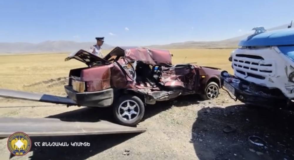 Խոշոր ավտովթար Արագածոտնի մարզում. վարորդը տեղում մահացել է