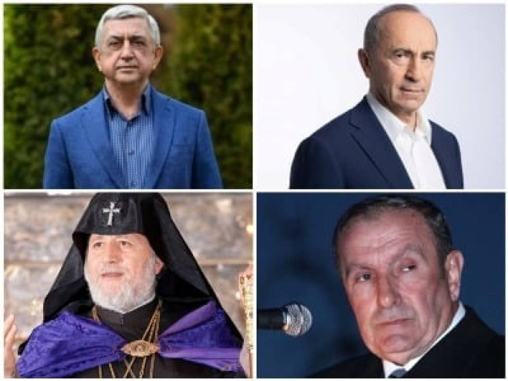 Հայաստանի երեք նախկին նախագահներն ու Վեհափառը այսօր կհանդիպեն Էջմիածնում