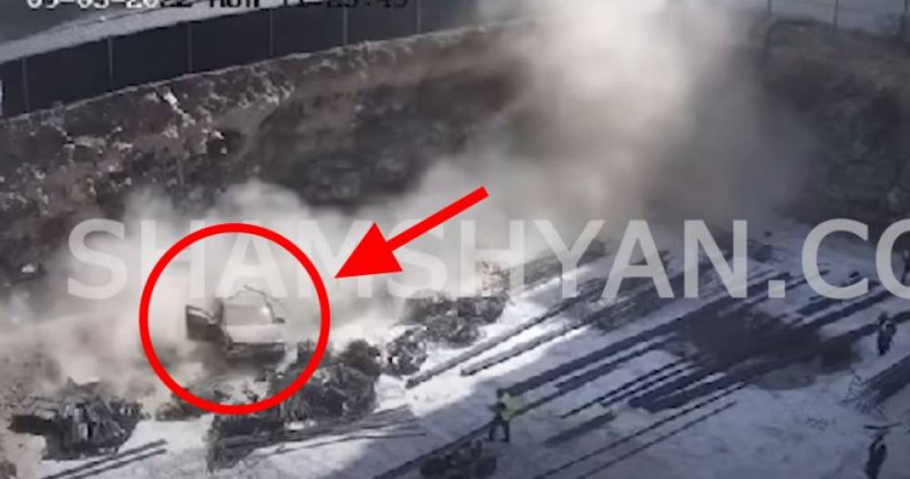 22-ամյա վարորդը ոչ սթափ, իր ծննդյան օրով, Mercedes-ով 8 մետր բարձրությունից ընկել է էլիտար շենքի համար կառուցվող շինհրապարակ (Video)