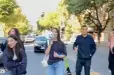 Երեւանի թիվ 29 դպրոցի աշակերտները դասադուլ են անում եւ փակել են Սարյան փողոցը․ Տեսանյութ