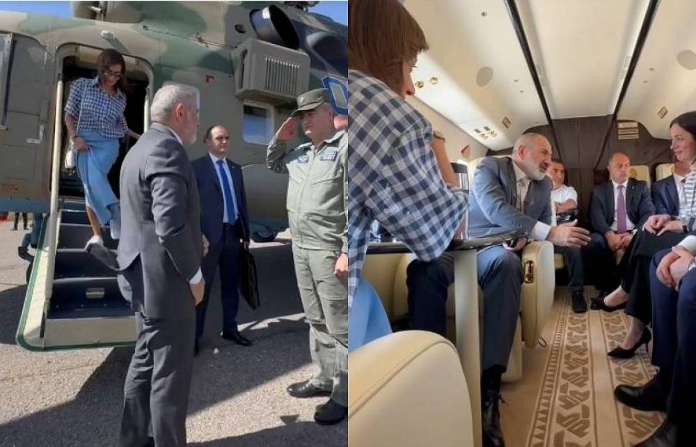 Նիկոլ Փաշինյանը կնոջ հետ ուղղաթիռով մեկնել է Սիսիան ու տեսանյութ տեղադրել