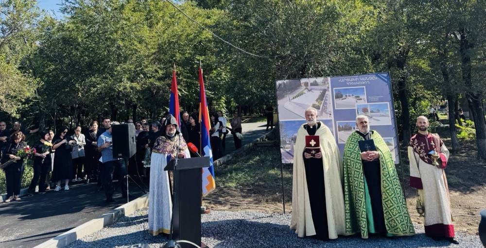 Նոր հուշակոթողի կառուցումը Արցախում նահատակված հերոսների անմահությունը խորհրդանշող վայր է դառնալու