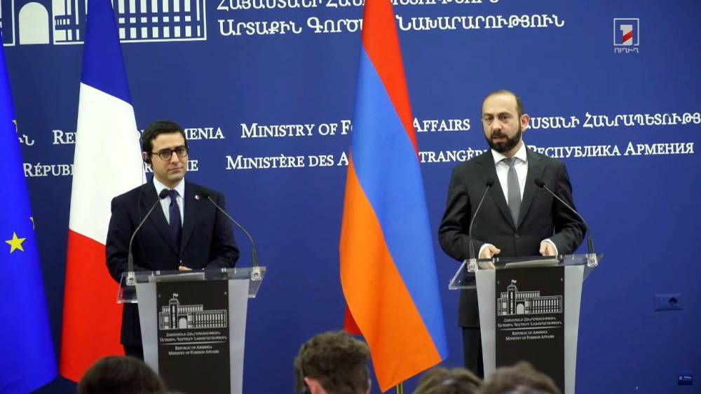 ՀՀ և Ֆրանսիայի արտգործնախարարների ասուլիսը՝ ուղիղ