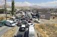 Ի նշան բողոքի՝ գյուղացիները փակել են Աբովյան-Եղվարդ ճանապարհը. պահանջում են ոռոգման ջուր