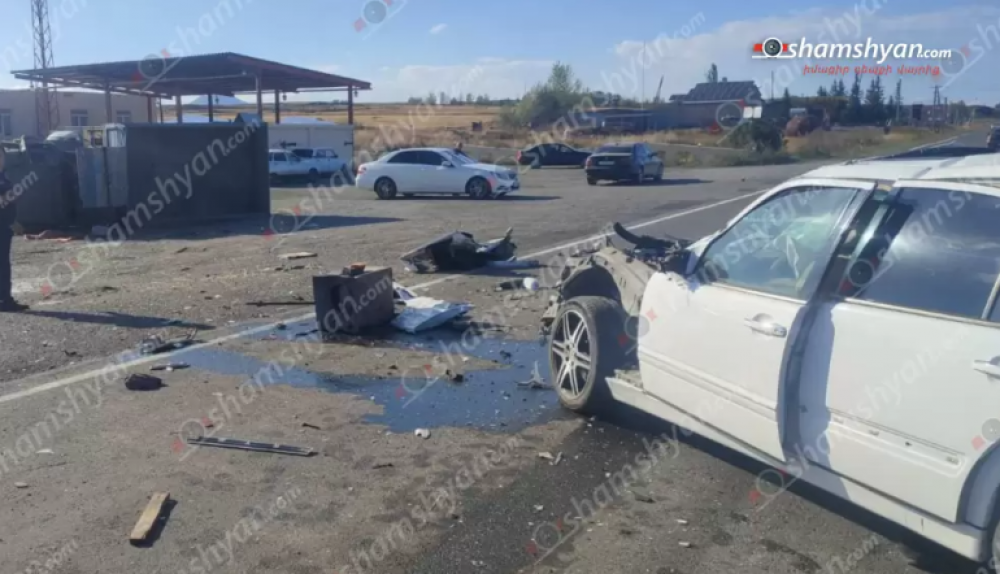 Գեղարքունքի մարզում բшխվել են «Mercedes»-ը և «ԳԱԶ 53»-ը․ կա 4 վիրшվոր
