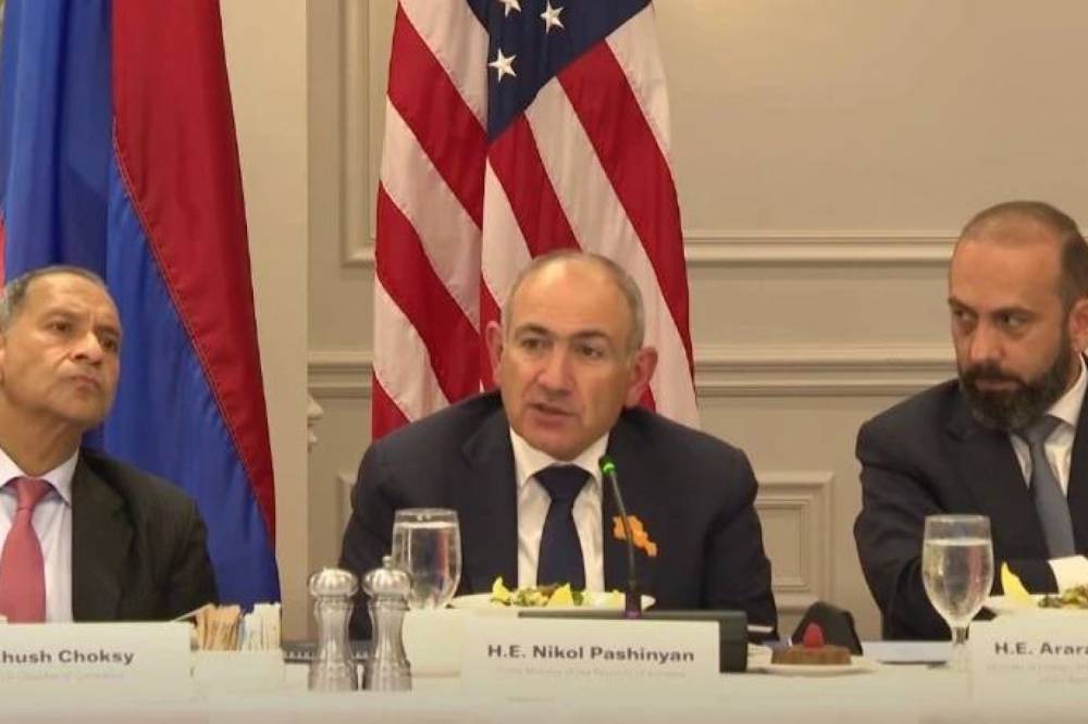 Փաշինյանն աշխատանքային ընթրիք է ունեցել ԱՄՆ առևտրի պալատի ներկայացուցիչների հետ (Տեսանյութ)