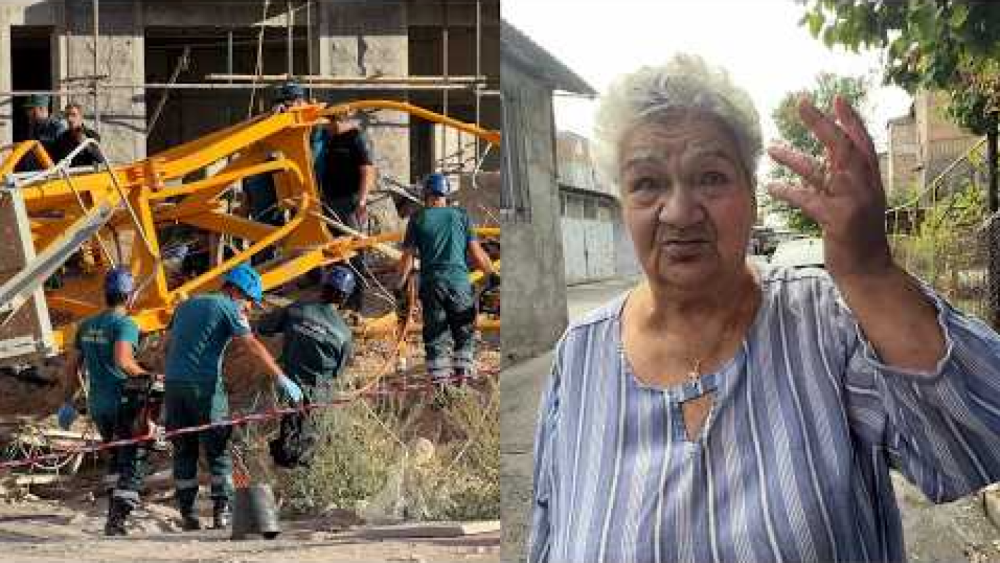 Մեր հարևանն է. հոյակապ ընտանիք են. վերամբարձ կռունկը ընկնելու հետևանքով մահшցած երիտասարդի հարևանուհի