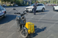 Շախմատի տան դիմաց բախվել են «Mercedes»-ն ու մոպեդը․ վերջինս կողաշրջվել է, մոպեդավարը տեղափոխվել է հիվանդանոց
