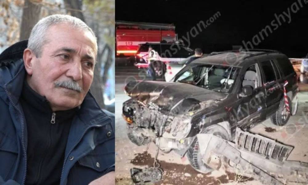 Խոշոր վթար Աշտարակի նախկին «Գայի պոստի» մոտ, տուժածներից մեկն ազատամարտիկ Վարդան Մալխասյանն է