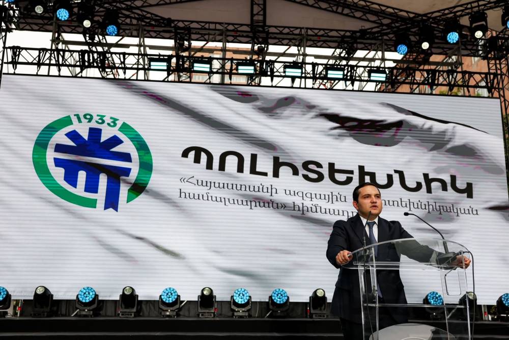 «Սովորեք ոչ միայն մասնագիտություն, այլև մտածել, ստեղծել, հարցեր տալ և պատասխանատվություն ստանձնել»․ Պոլիտեխնիկի ռեկտոր Գոռ Վարդանյան